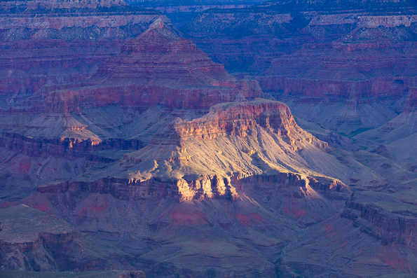 Grand Canyon National Park, Morning Light Arrives -204