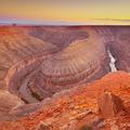 Goosenecks of the San Juan River, Sunset -5